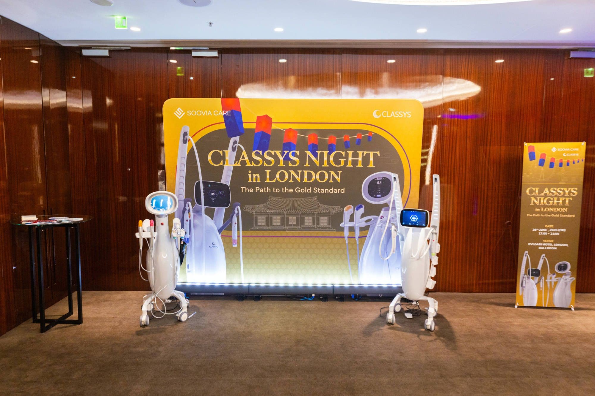 SOOVIA CARE Successfully Hosted "CLASSYS Night in London" at Bvlgari Hotel