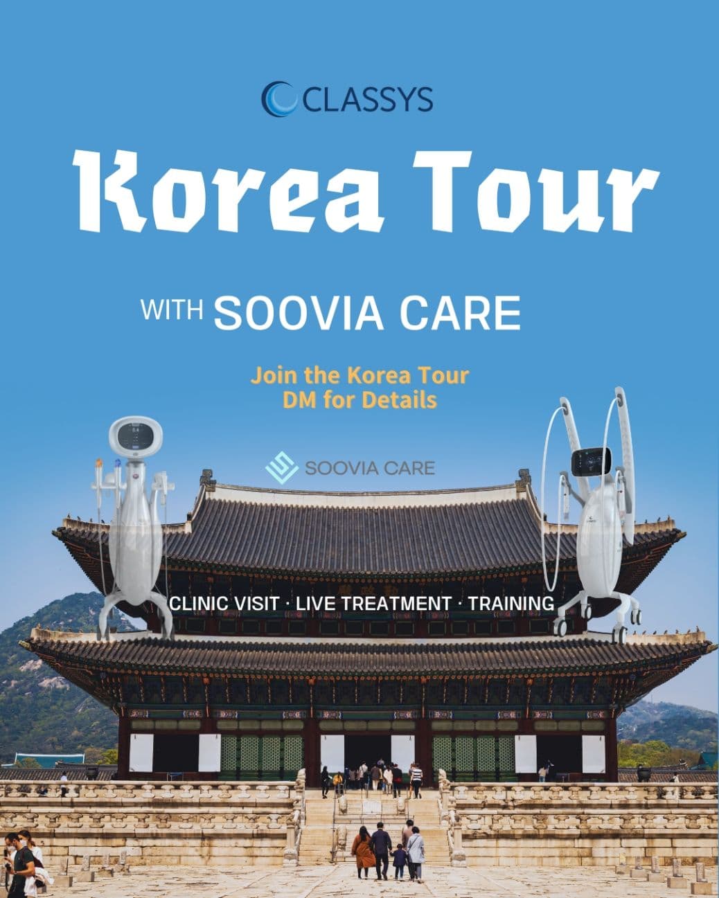 Korea tour with SOOVIA CARE